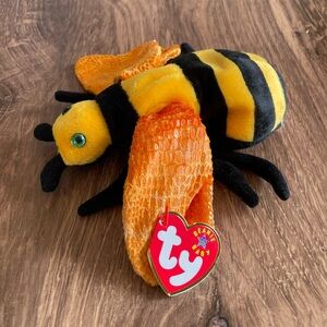 3 FOR $25: Authentic TY Beanie Babies Buzzie the Bee, 2000. NWT